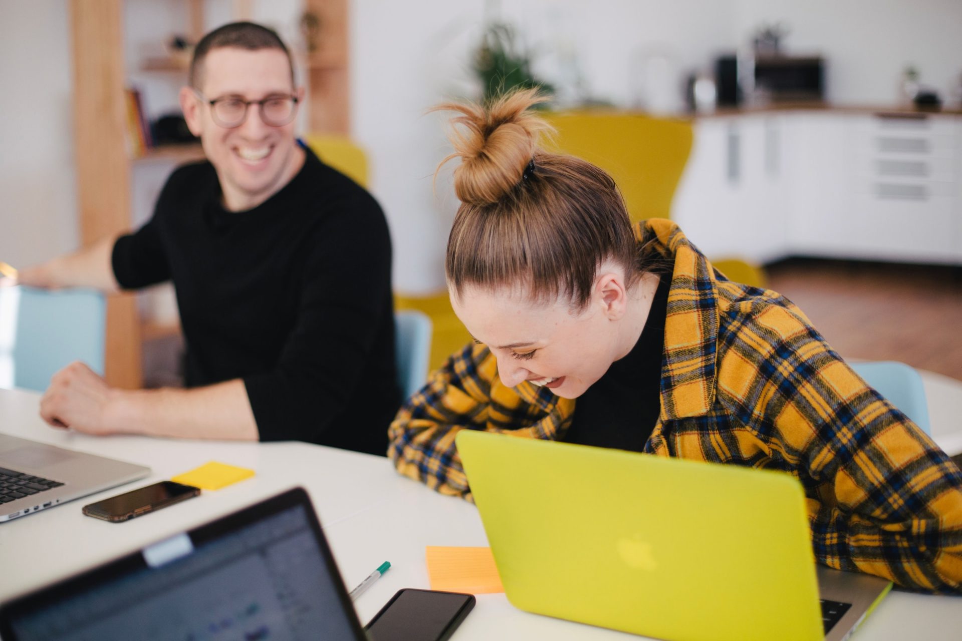 laughing-collaborating-people